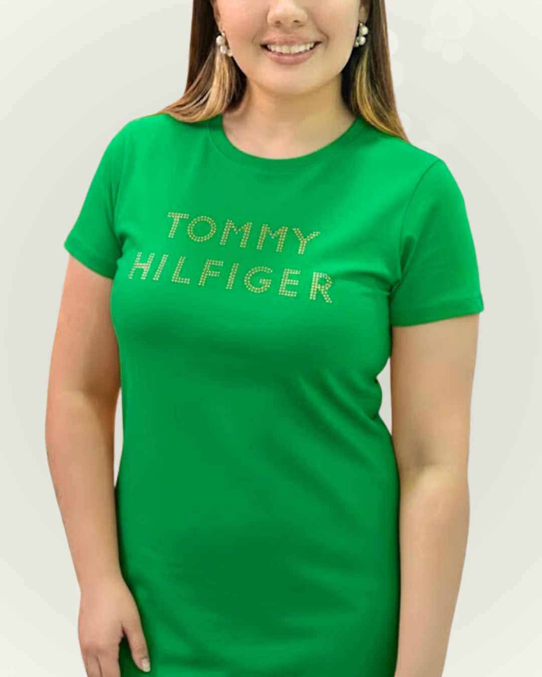 Vestido Tommy Hilfiger color verde