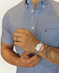 Camisa Tommy Hilfiger cuadros azules