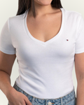 Blusa Tommy Hilfiger color blanco