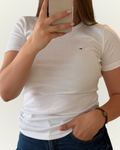 Blusa Tommy Hilfiger color blanco