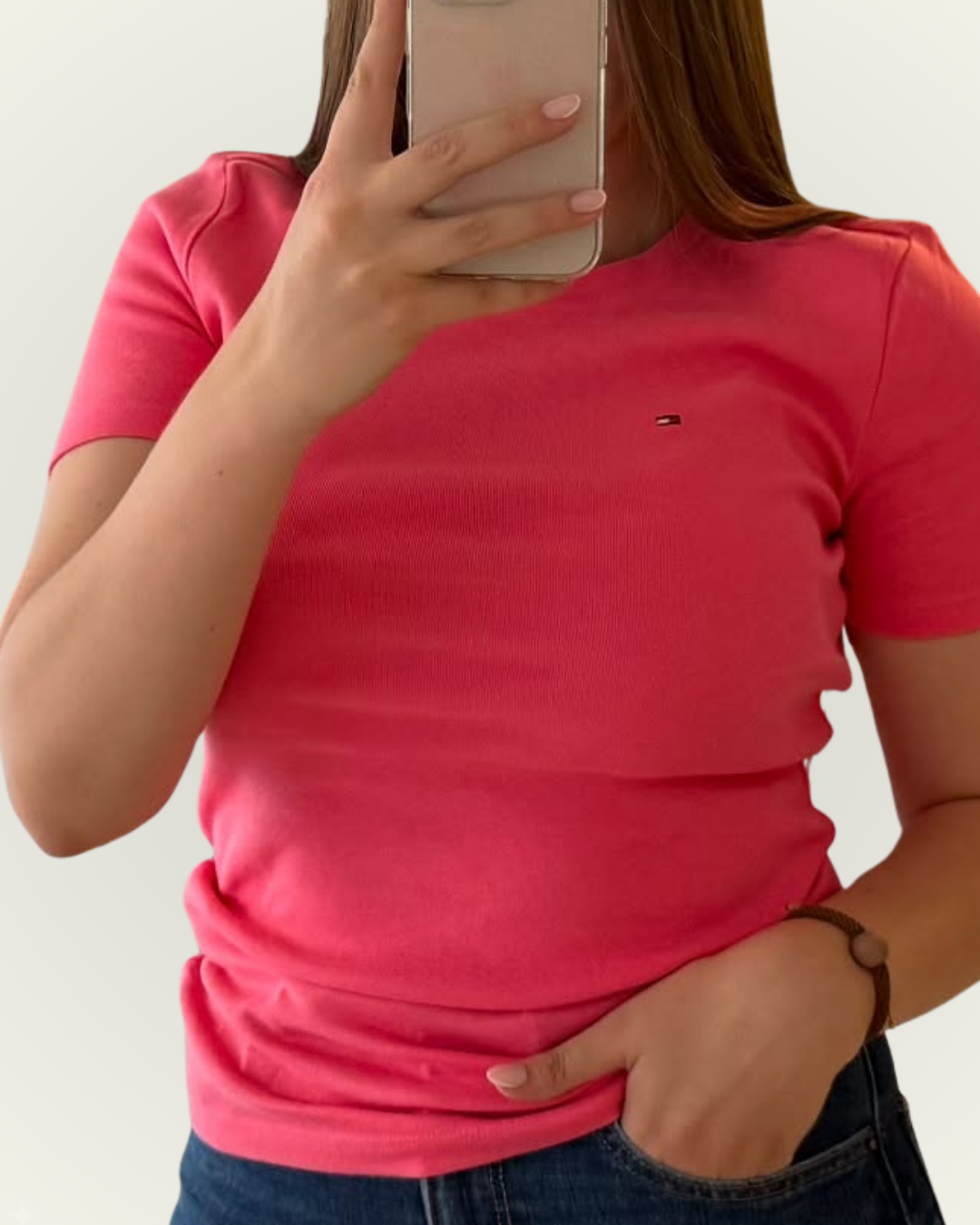 Blusa Tommy Hilfiger color rosado