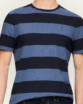 Camiseta Tommy Hilfiger color azul rayas azules