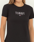Blusa Tommy Hilfiger color negro estampada