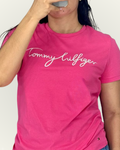 Blusa Tommy Hilfiger color fucsia