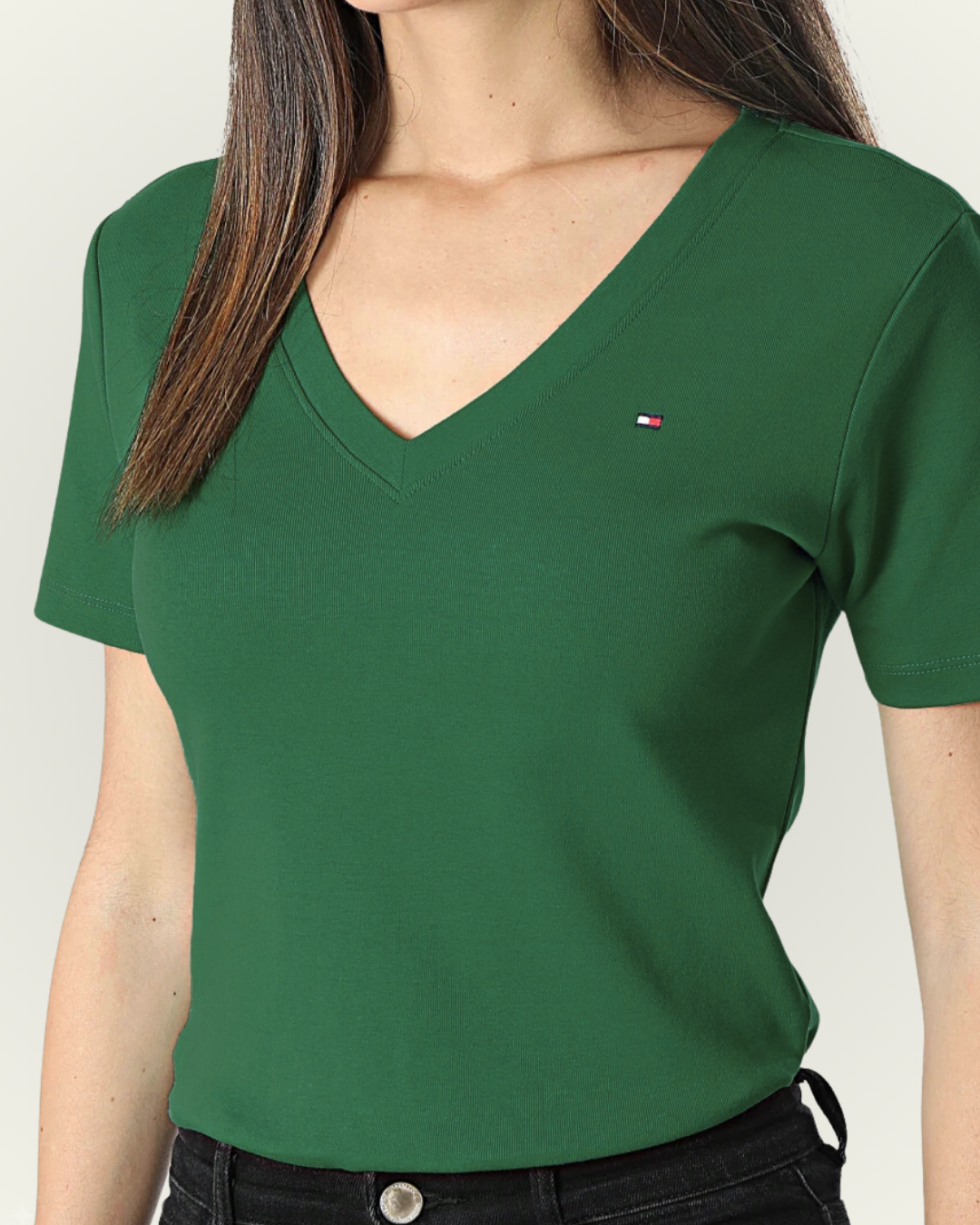 Blusa Tommy Hilfiger color verde