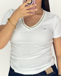 Blusa Tommy Hilfiger color blanco