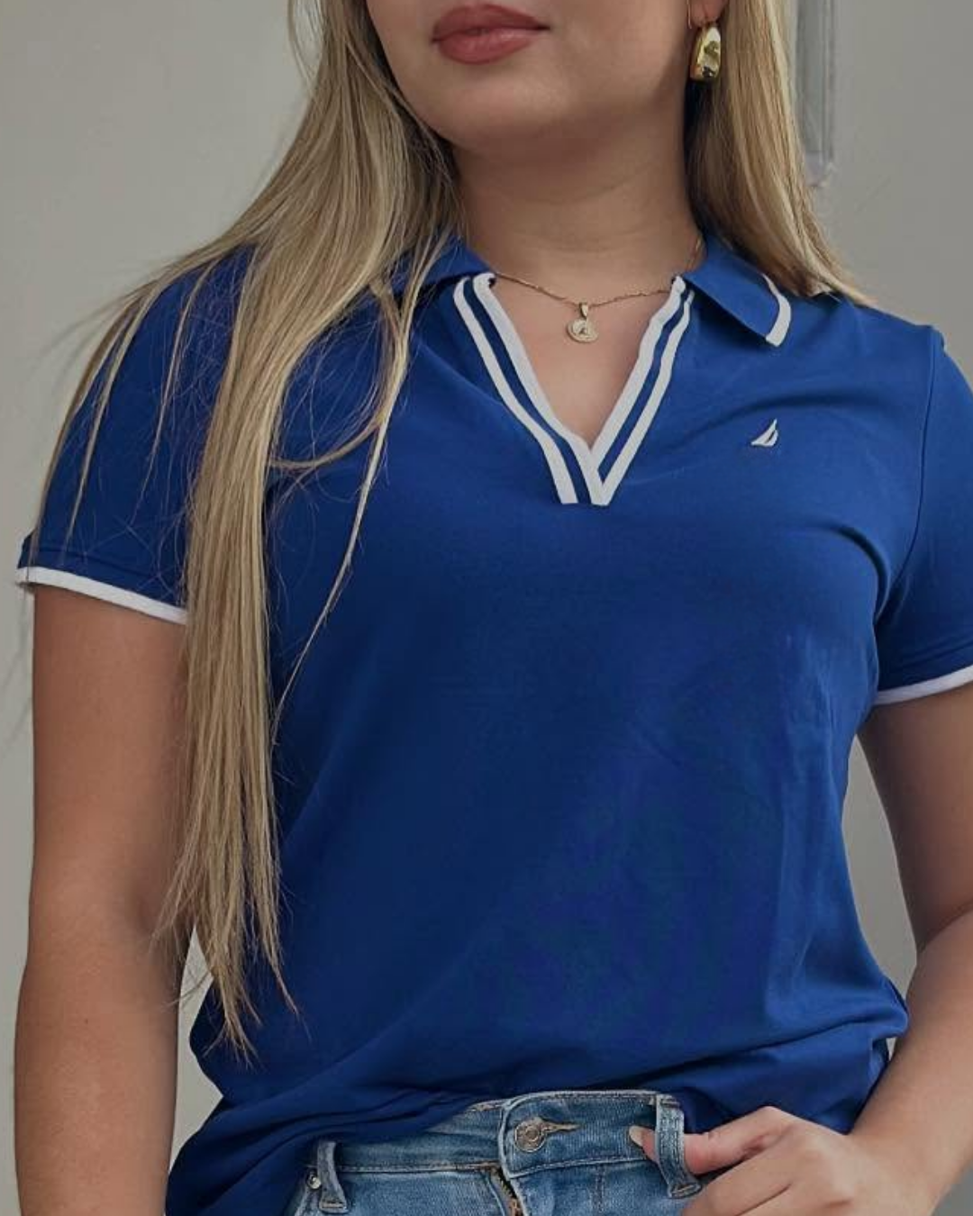 Polo Náutica color azul