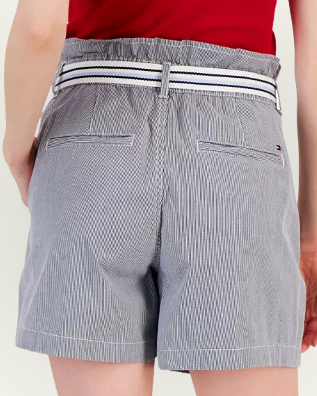 Short Tommy Hilfiger color rayas azules