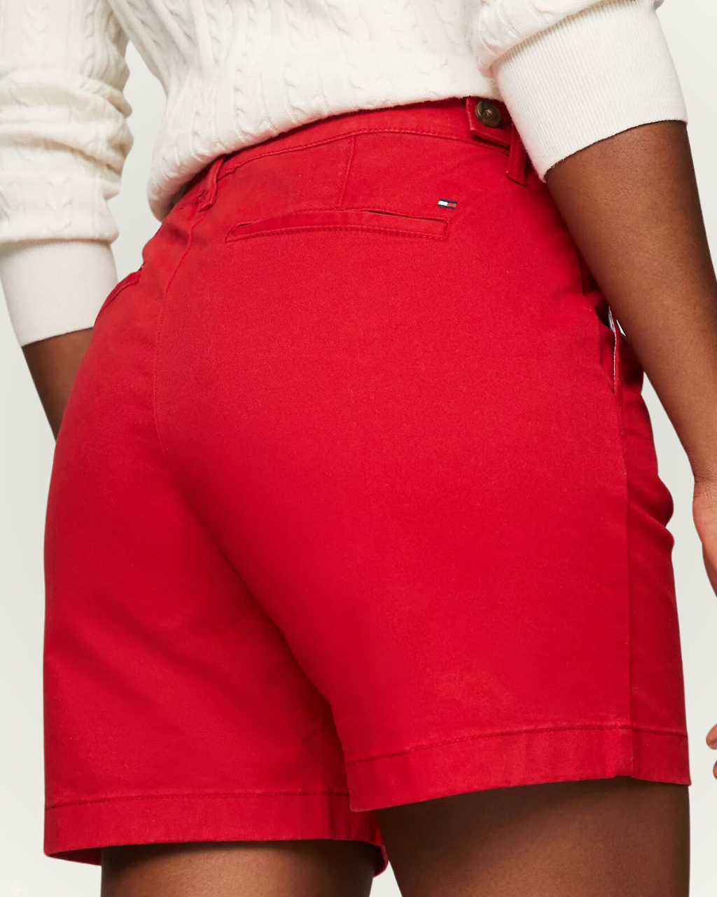 Short Tommy Hilfiger color rojo