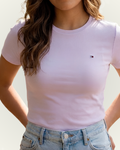 Blusa Tommy Hilfiger color lila