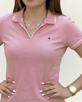 Polo Tommy Hilfiger color rosado