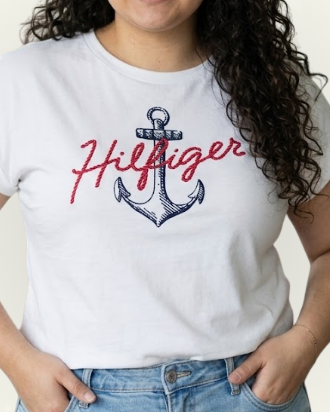 Blusa Tommy Hilfiger color blanco
