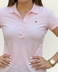 Polo Tommy Hilfiger color rosado